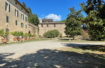 Historic Villa for sale Siena, Tuscany:  RIF 2937 Innenhof