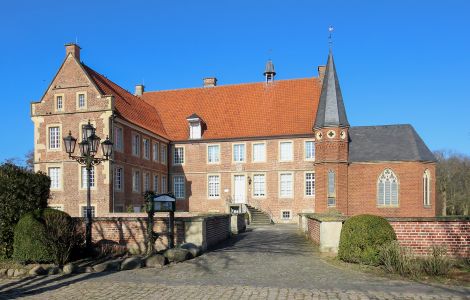 Havixbeck, Burg Hülshoff - Hülshoff Castle in Havixbeck