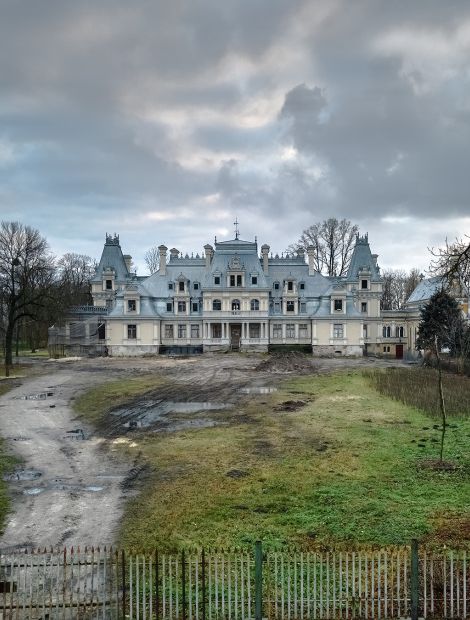 Guzów, Pałac Sobańskich w Guzowie - The Sobańskich Palace in Guzów