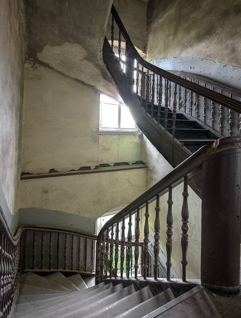 Rottleben, Barbarossastraße - Staircase Rottleben Manor