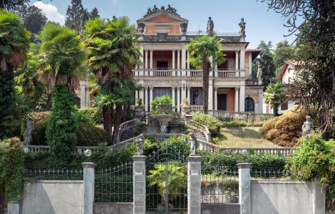 Meina, Via Sempione, Villa Eden - Lake Maggiore Mansions: Villa Eden