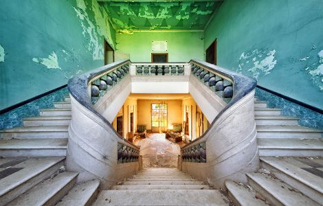  - marble stairway