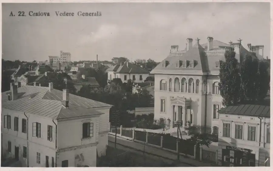 Casa Băileșteanu short after completion in the 1920s