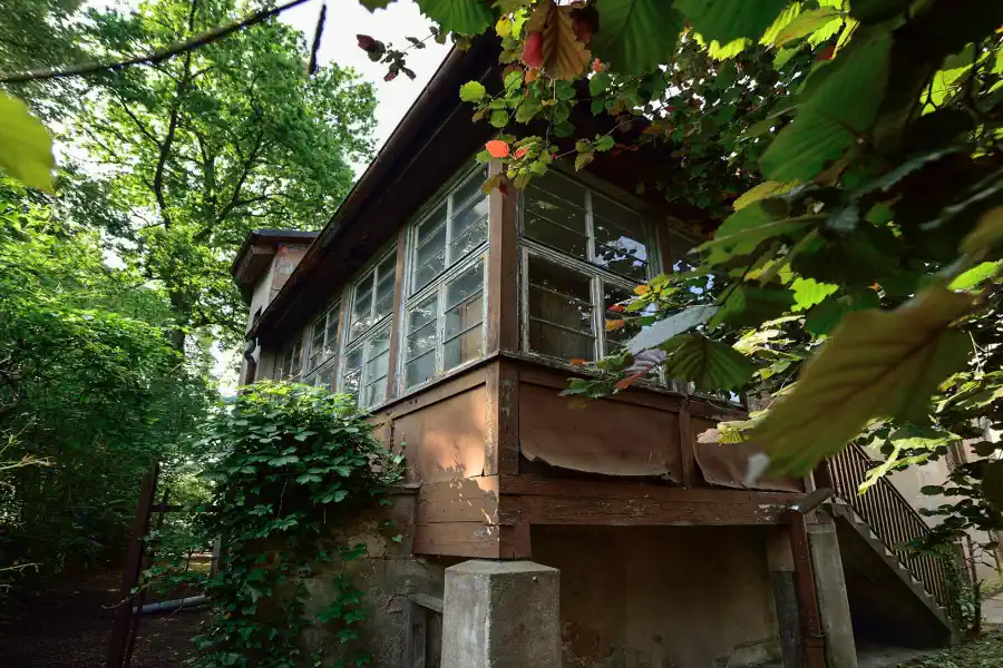 Veranda of the villa in Koszalin