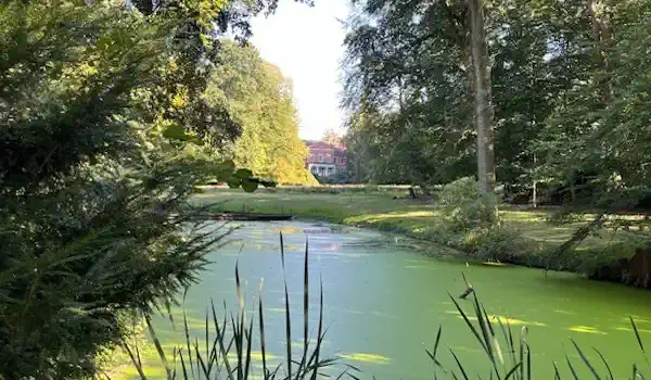 Manor house with its enchanting park