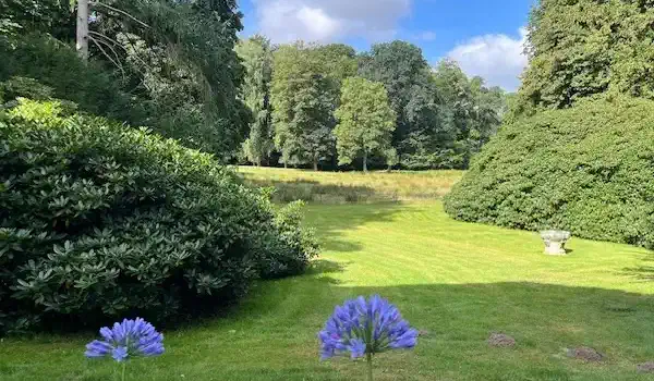 Estate with garden and expansive park in northern Germany