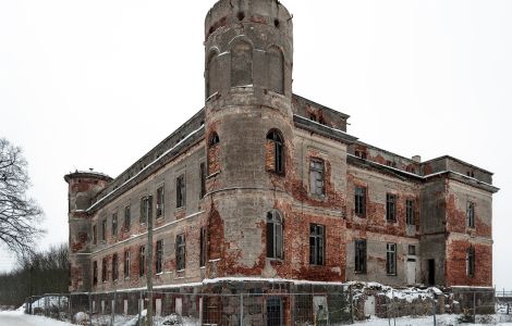 Langenfelde, Gutshaus - Ruins of Manor in Langenfelde