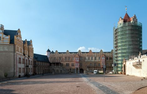 Bernburg, Schloßstraße - Palace in Bernburg/Saale