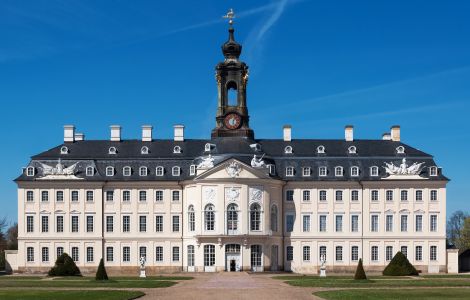 Wermsdorf, Hubertusburg - Baroque Castle Hubertusburg in Wermsdorf, Saxony