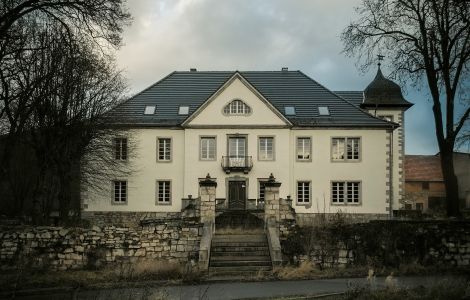 Buhla, Friedensstraße - Manor in Buhla, Eichsfeld District