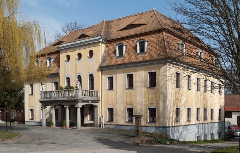 Nedaschütz - Njezdašecy, Schloss - Palace in Nedaschütz, Bautzen
