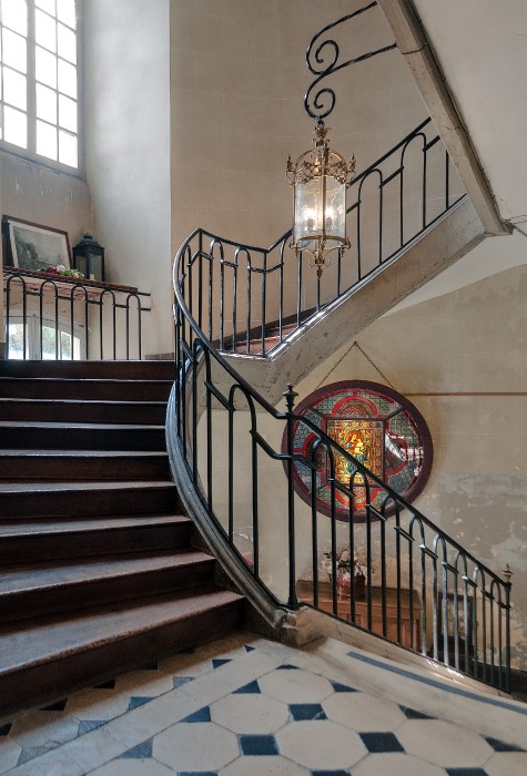 Meung sur Loire: Stairway, Centre-Loire Valley