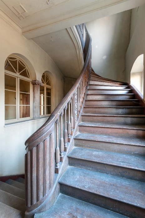 Schloss Tannenfeld Thuringia: Stairs, Thuringia