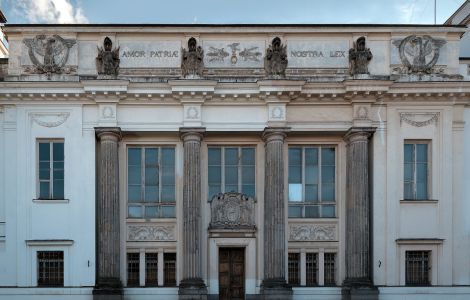 Warszawa, ul. Okólnik - Krasiński Library in Warsaw