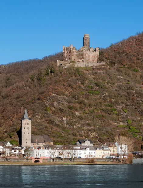 Wellmich, Burg Maus - Castles on the Rhine: Maus Castle