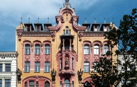 Łódź, Piotrkowska - The Gutenberg Mansion