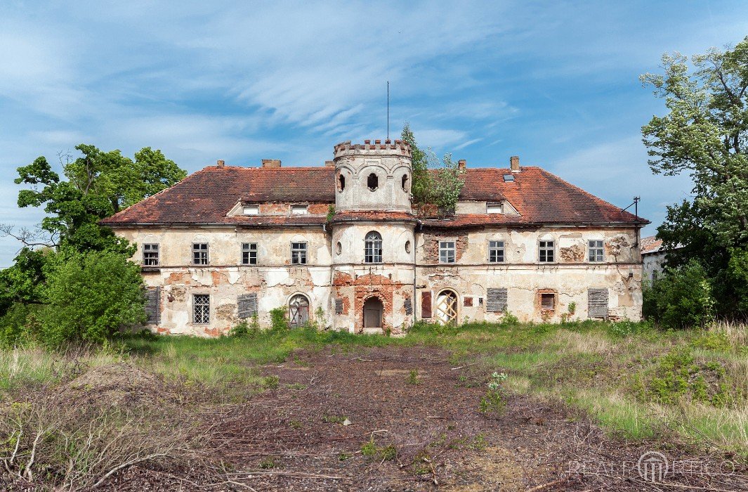 Manor in Slavice, Slavice u Horních Kozolup