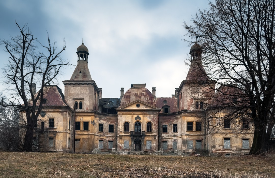 Manor in Mańczyce, Lower Silesia, Mańczyce