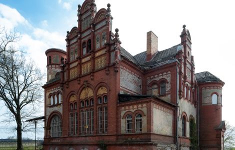 Schwerin, Johannes-Stelling-Straße - Officer's casino in Schwerin