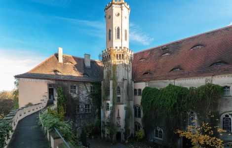 Püchau, Schloßstraße - Palace in Püchau, Leipzig District