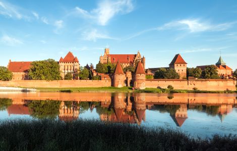 Malbork, Staroscinska - Castle Malbork in Poland