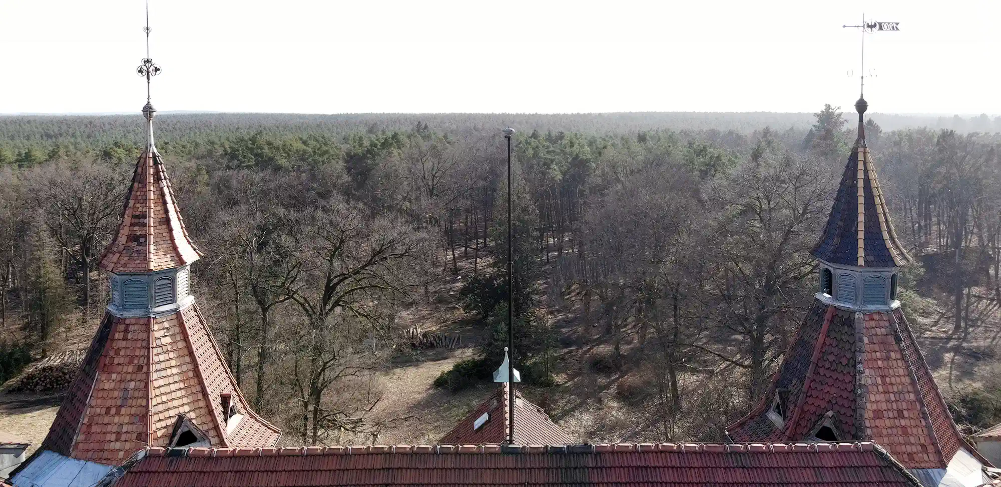 Forest castle property Brandenburg