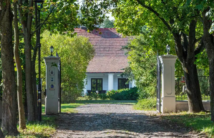 Example of a Polish country house 'Dworek'