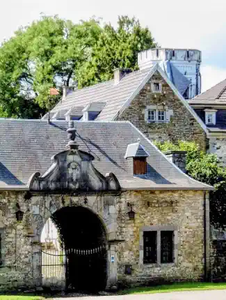Château Thor Near the Belgium-Germany Border