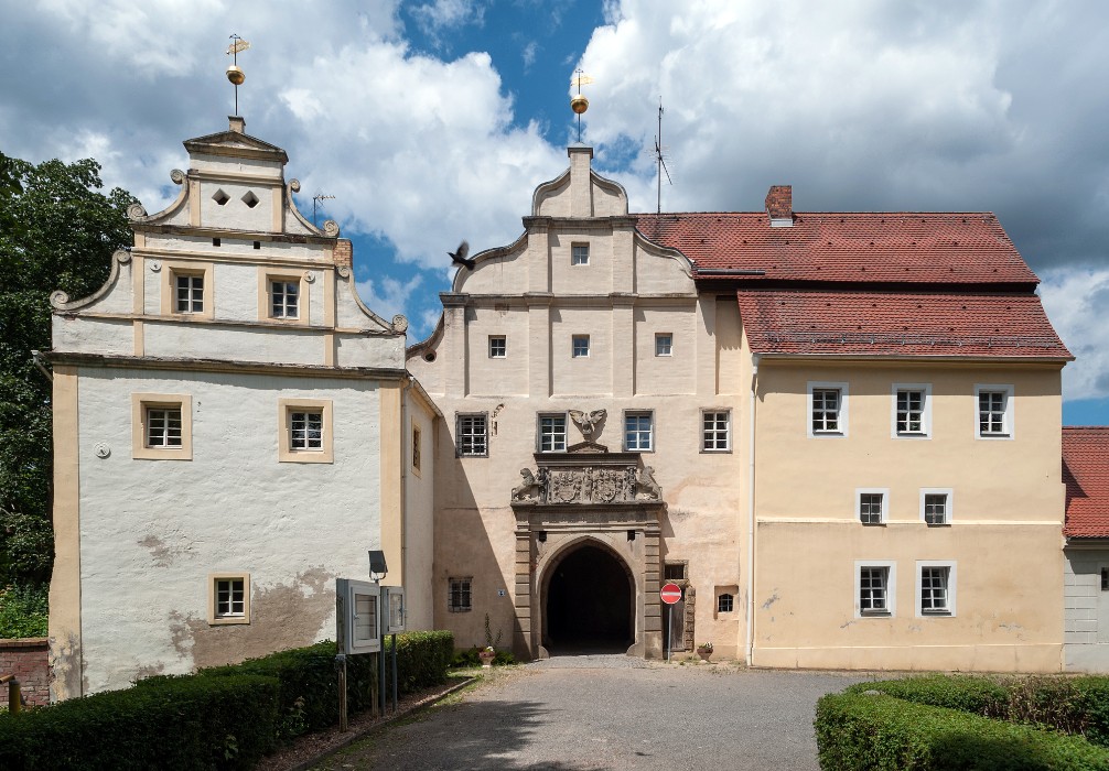 Castle in Sonnewalde (preserved in parts), Sonnewalde
