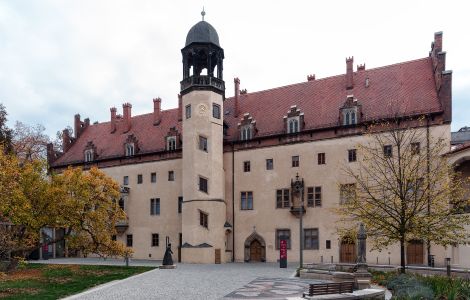 Lutherstadt Wittenberg, Lutherhaus - The famous Martin Luther House in Wittenberg