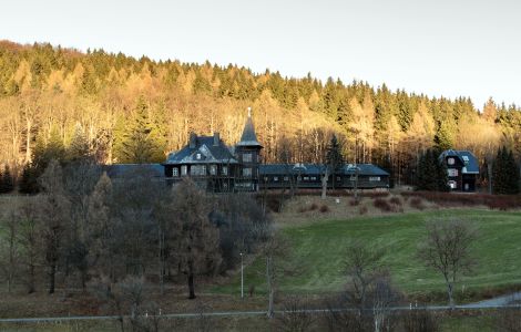 Rehefeld-Zaunhaus, Jagdschloss Rehefeld - Hunting Lodge Rehefeld, Erzgebirge Mountains