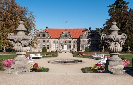 Blankenburg (Harz), Kleines Schloss - Palace Garden in Blankenburg: Lower Castle