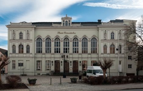 Crimmitschau, Markt - Theater in Crimmitschau, Saxony