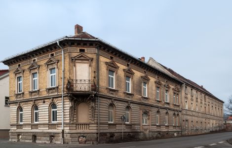 Predel, Leipziger Straße - Former Inn and Ballroom "Blaues Ross", Predel