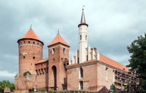 Reszel, Zamek - Medieval Castle Reszel, Warmia-Masuria