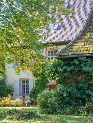 The old manor at Hugstetten near Freiburg, Breisgau