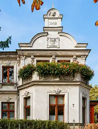 Art Nouveau residence in Gdansk-Oliwa, Gdańsk, Pomerania