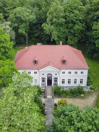 Country Mansion in Poland near Görlitz (Germany), Sławnikowice, Lower Silesia