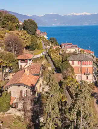 Historic Lake Maggiore residence in Ghiffa with park and lake view, 28823 Ghiffa, Piedmont