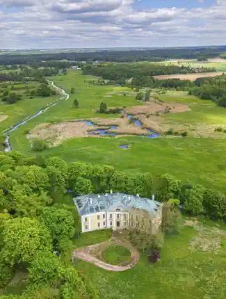 Palace North of Warsaw – A Listed Palatial Estate in Undisturbed Natural Setting, Luberadz, Mazovia