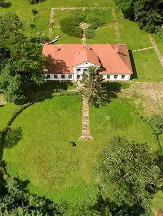Classical country manor in Rożnów - commission-free, Rożnów, Lesser Poland