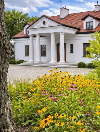 19th-century manor house and landscape park in Strzegocin, Strzegocin, Mazovia
