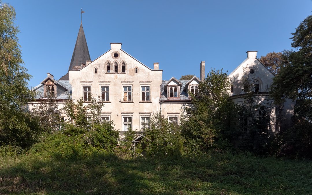 Old Manor in Przeczów: Park view, namysłowski, Oppeln