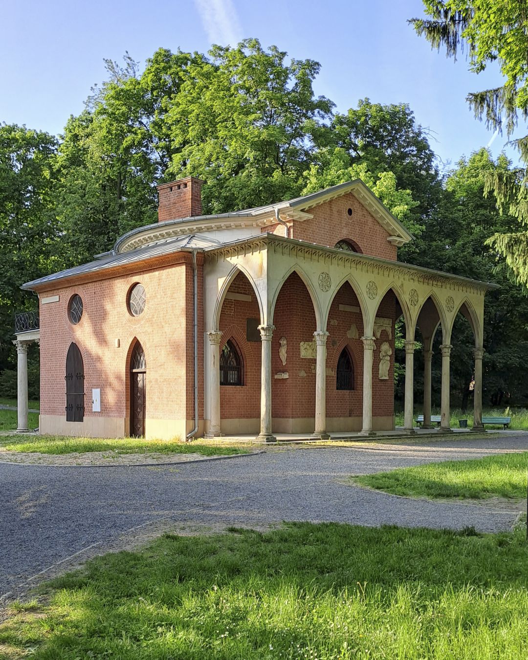 Gothic House Castle Park Puławy