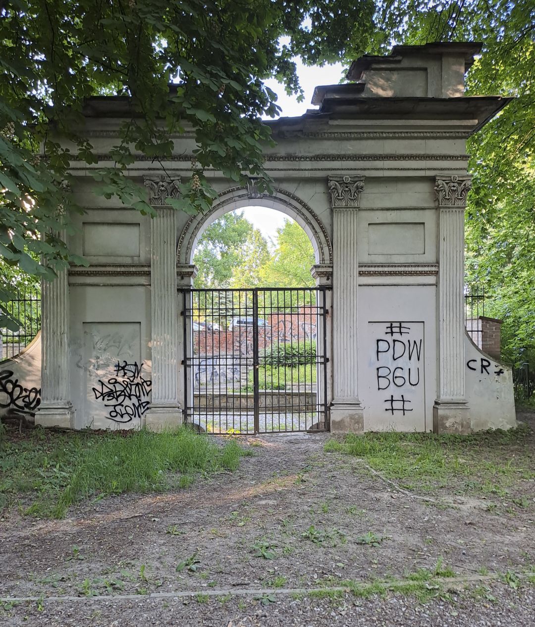 Artificial Ruin, Castle Park Puławy