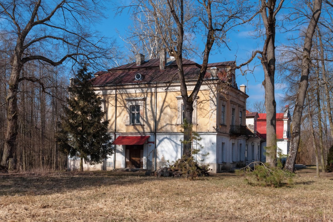 Old Mansion in Poland, Stryjno, powiat świdnicki, Lublin