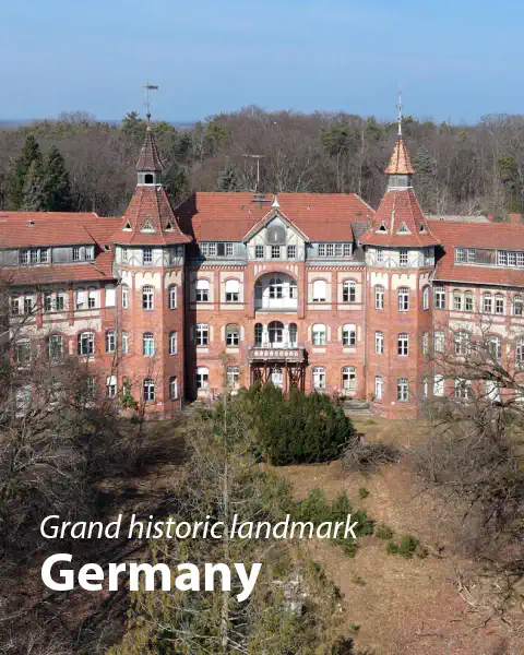 Grand historic landmark Germany